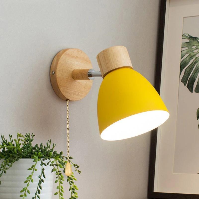 Modern Vägglampa – Ren Stil Och Naturlig Touch