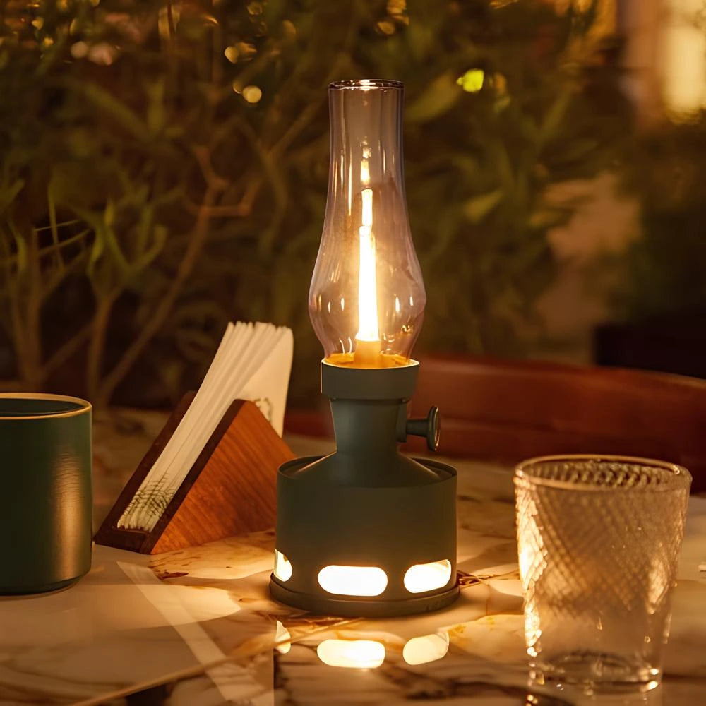 Lanterna LED Stil Retro – Iluminat Decorativ Elegant