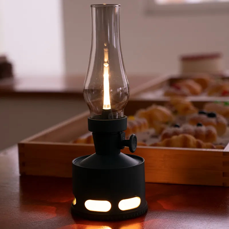 Lanterna LED Stil Retro – Iluminat Decorativ Elegant