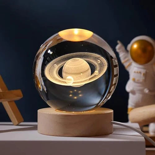 Lampă decorativă LED – Finisaj gravat și stil contemporan