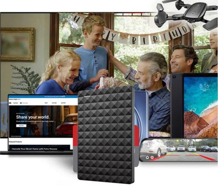 Externe Festplatte – Kapazität 10 TB und Hochgeschwindigkeitsübertragung
