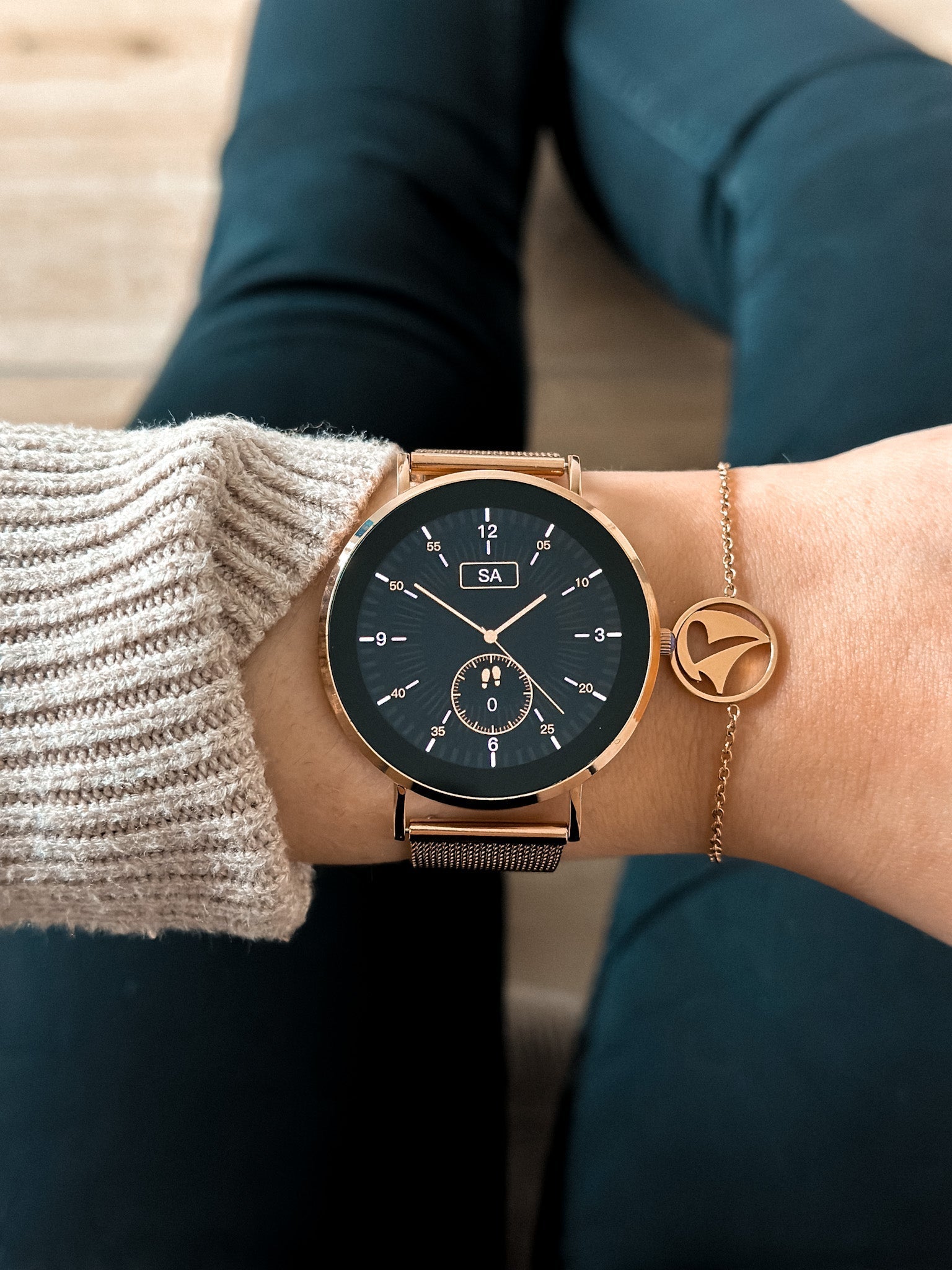 Relógio Conectado Modo – Elegância Discreta e Performance Conectada