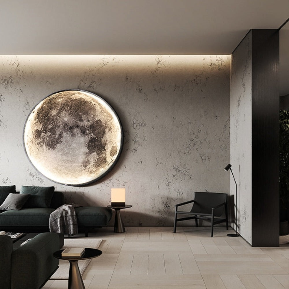 3D LED Wall Lamp – Moon For a Unique Atmosphere