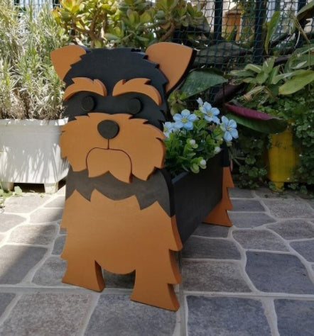Vaso de Flores Original — Forma de Cão