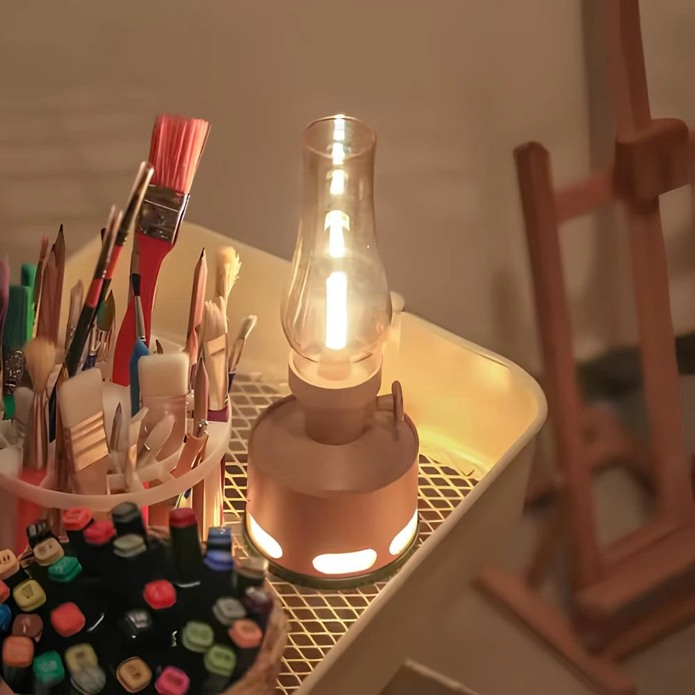 Lanterna LED Stil Retro – Iluminat Decorativ Elegant