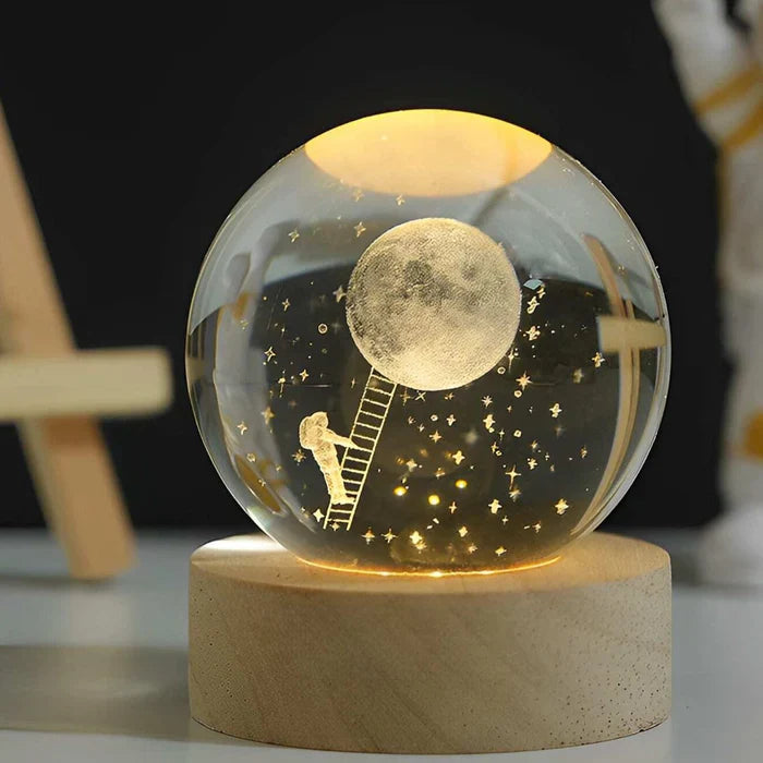 Lampă decorativă LED – Finisaj gravat și stil contemporan