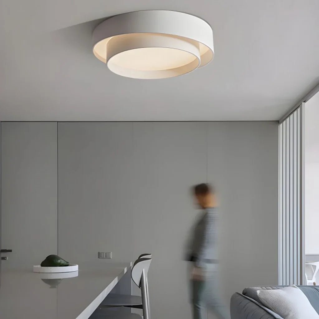 תקרת LED דיסק – אור ונוחות חזותית