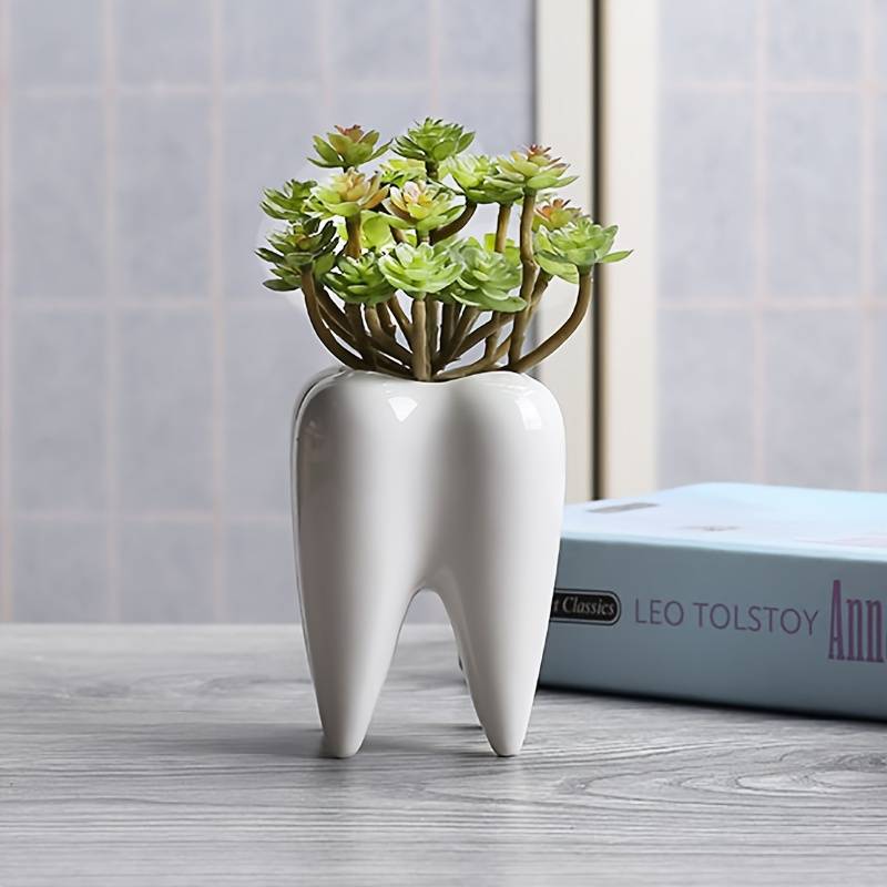 Wielofunkcyjny Wazon Dentystyczny z Ceramiki