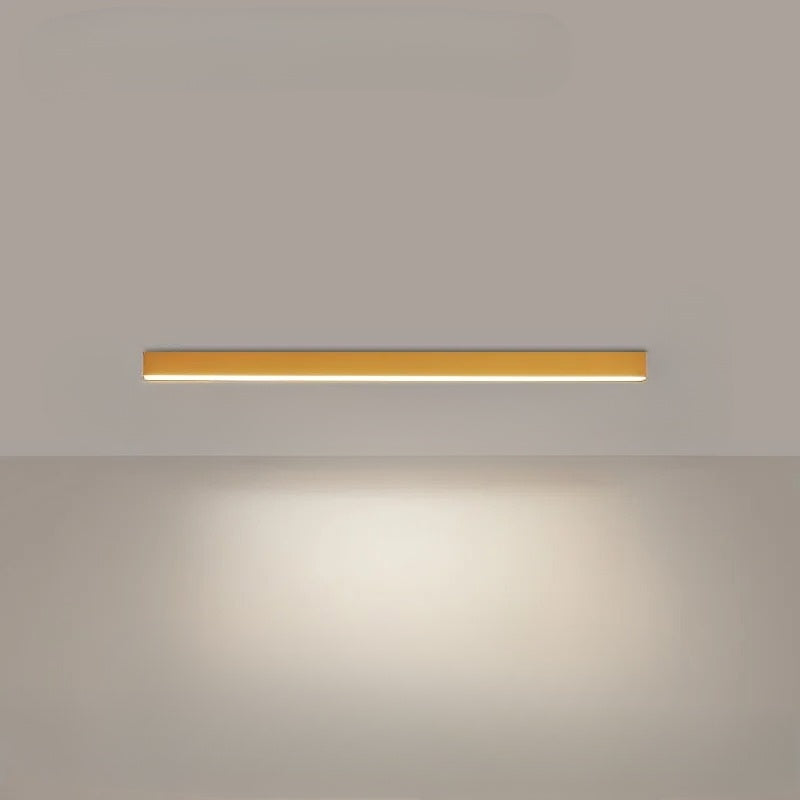 תקרת LED מינימליסטית - עיצוב סקנדינבי