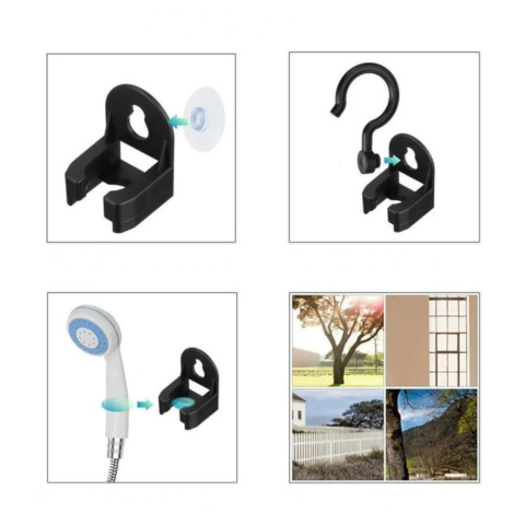 Bärbar utomhusdusch - USB-uppladdningsbar