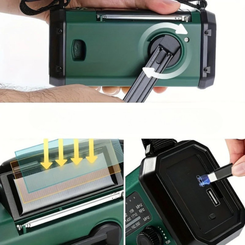 Radio De Secours Multifonction – Fiabilité Et Praticité