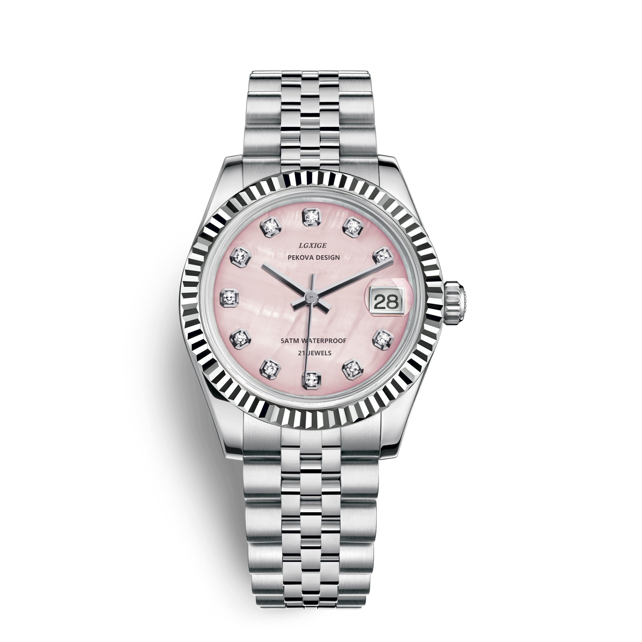 Reloj de pulsera clásico de acero inoxidable - Elegancia y fiabilidad para todos los días
