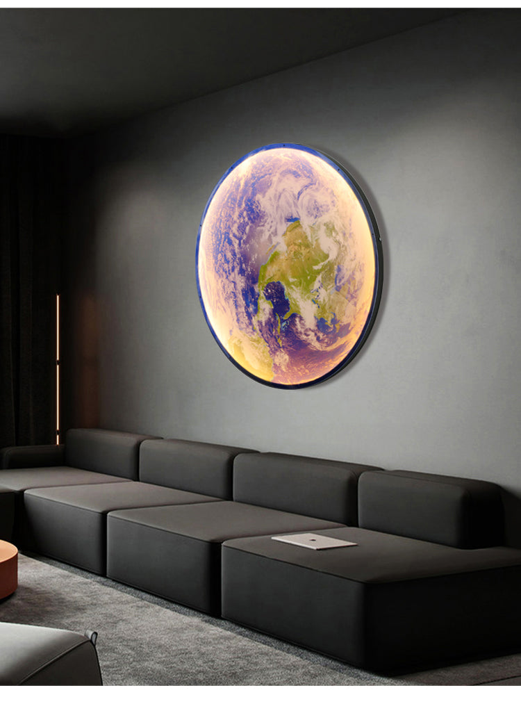 3D LED Wall Lamp – Moon For a Unique Atmosphere