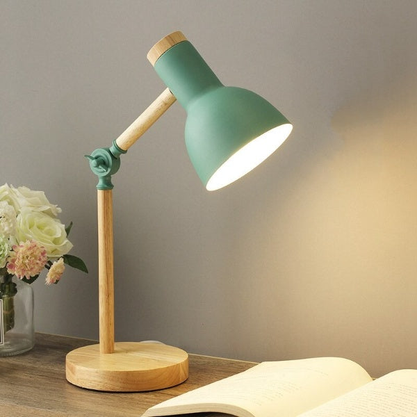 Lampe De Bureau LED – Style Naturel Et Design Nordique