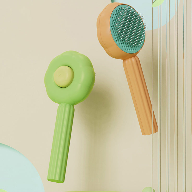 Brosse À Poils Auto-Nettoyante - Toilettage Facile