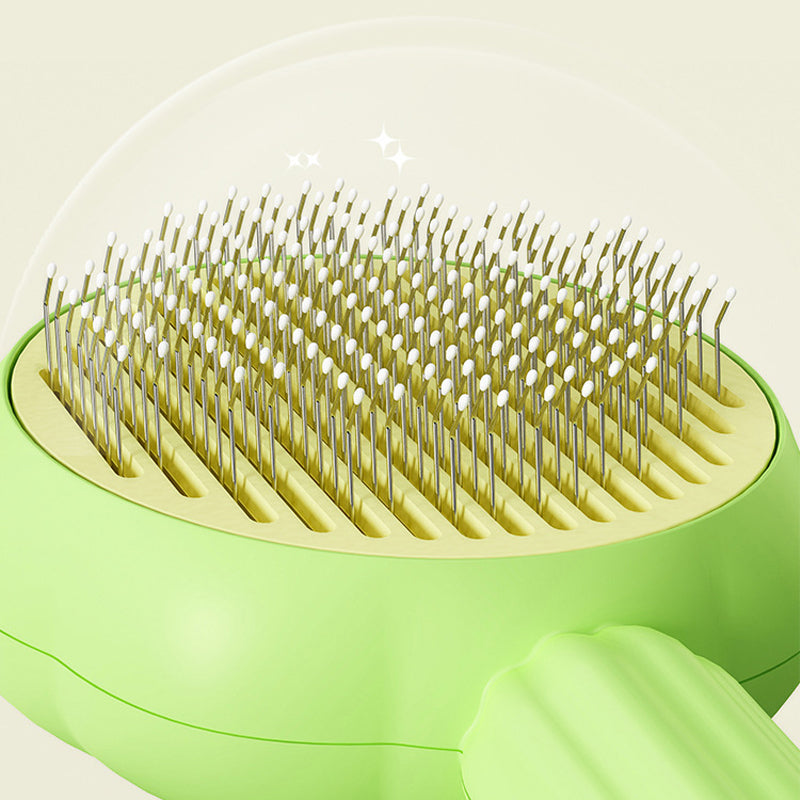 Brosse À Poils Auto-Nettoyante - Toilettage Facile
