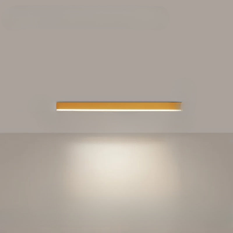 תקרת LED מינימליסטית - עיצוב סקנדינבי