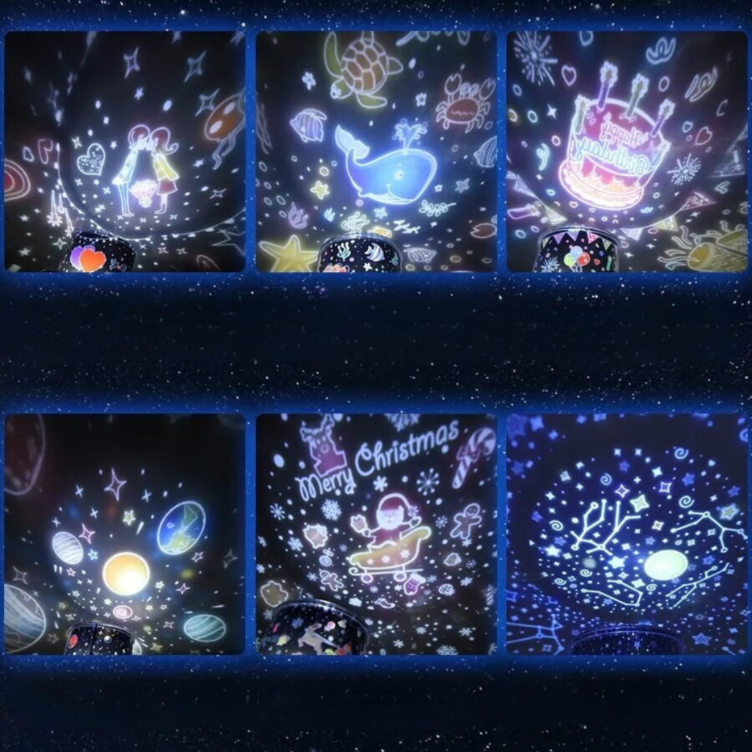 Proyector Nocturno – Iluminación Mágica y Relajante