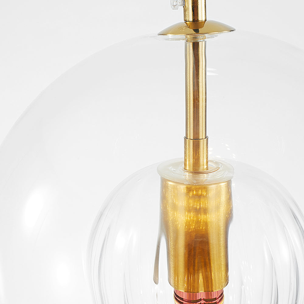 Elegant och Varm Glas Hänglampa – Stil och Finess 