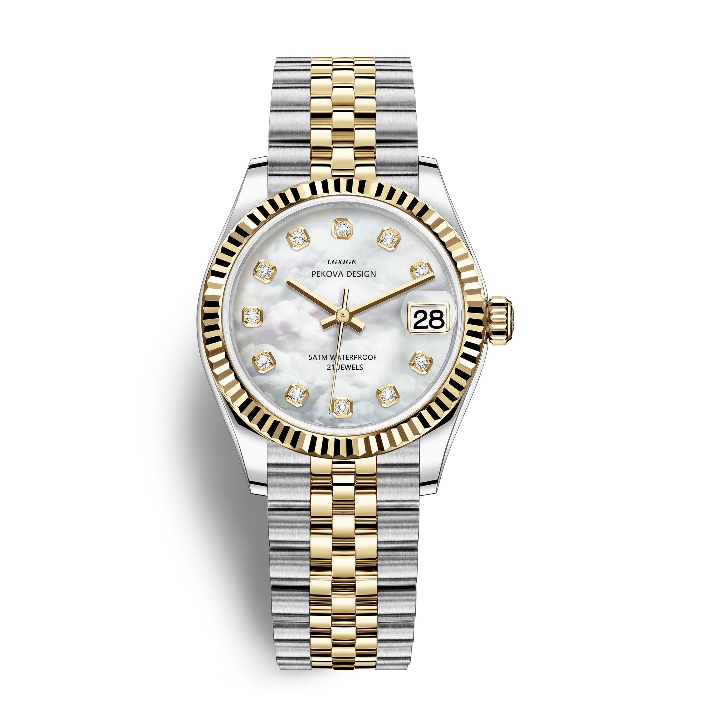 Reloj de pulsera clásico de acero inoxidable - Elegancia y fiabilidad para todos los días