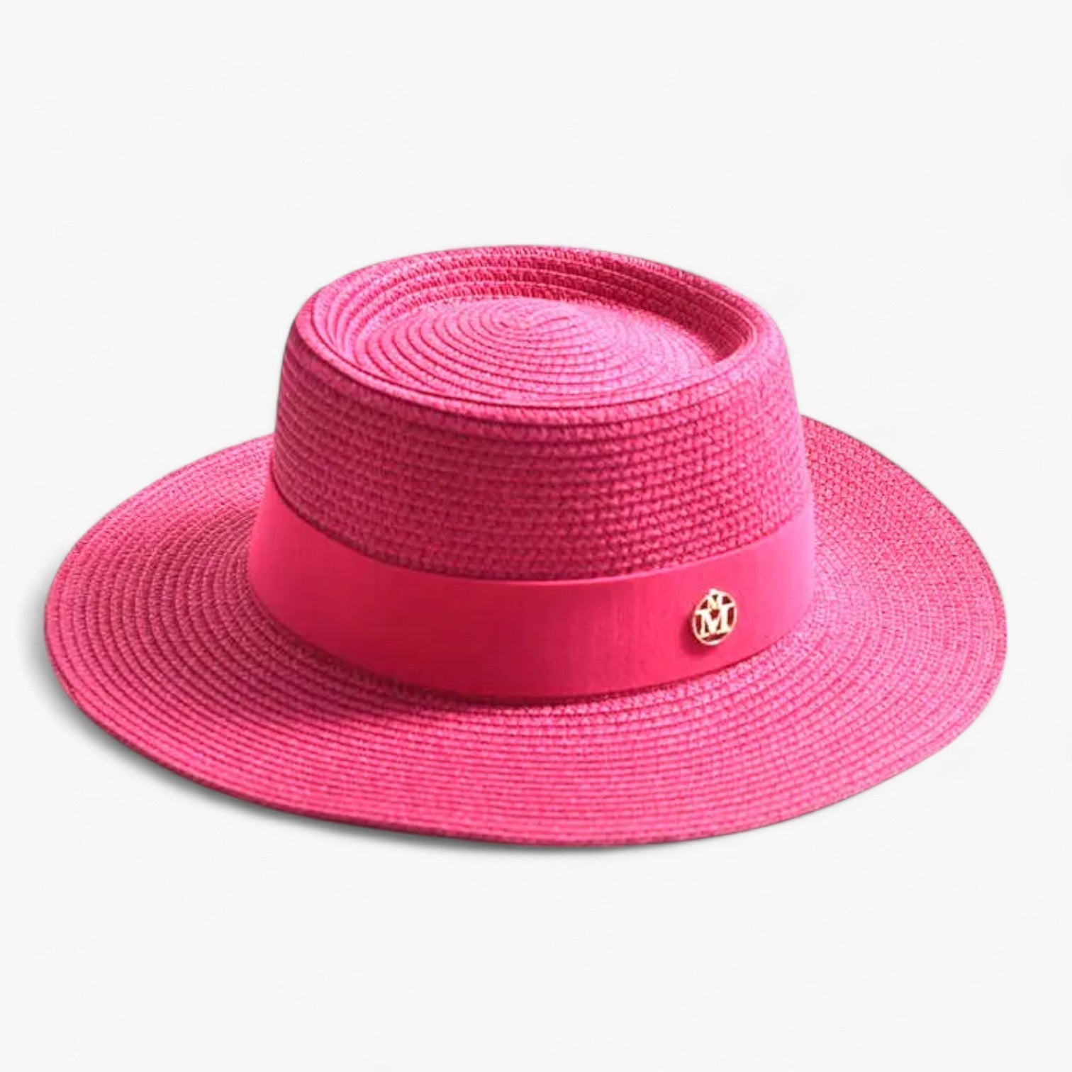 Cappello a Cloche in Paglia – Eleganza Retro e Protezione Solare 