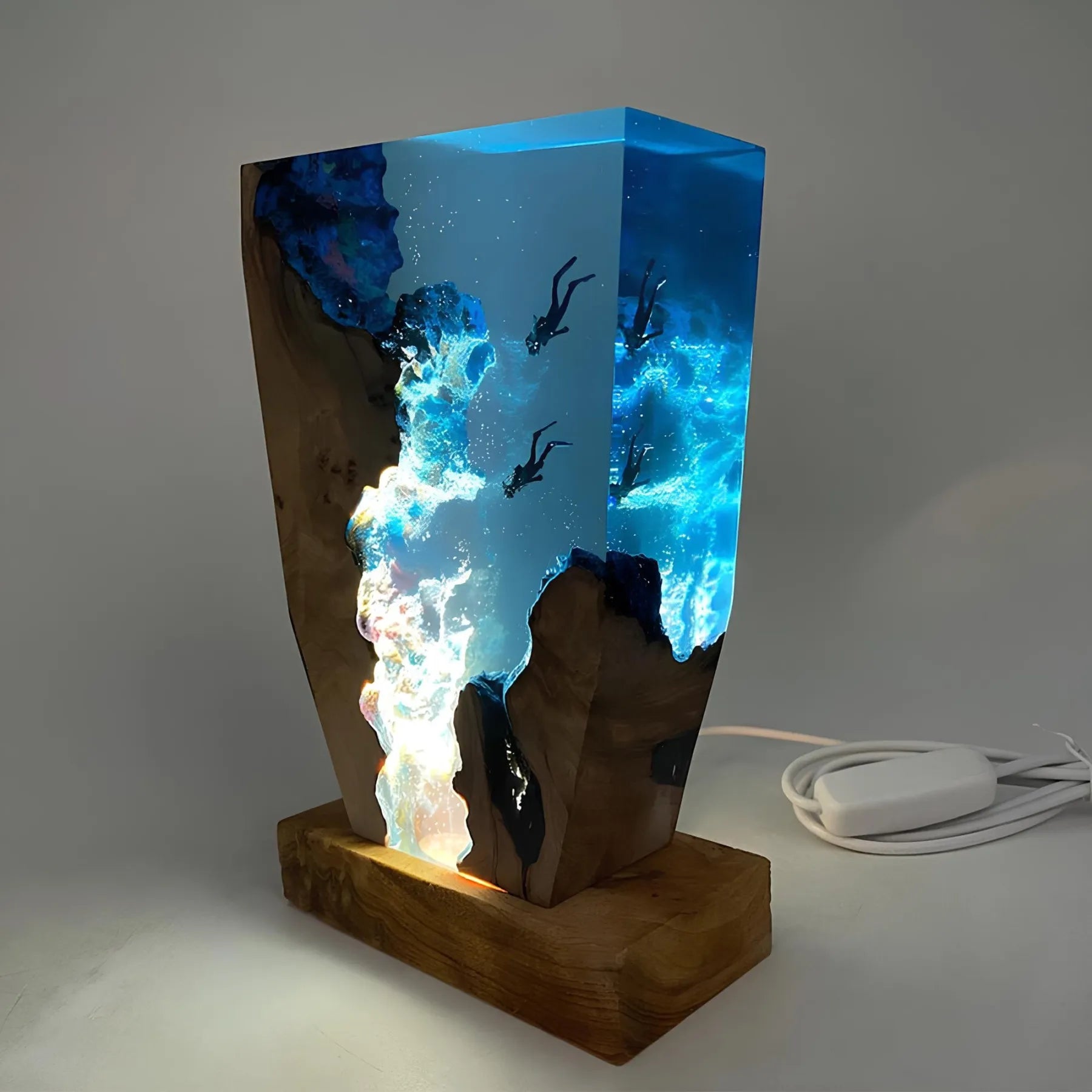 Lampada da Tavolo Oceanica – Decorazione Luminosa Rilassante 