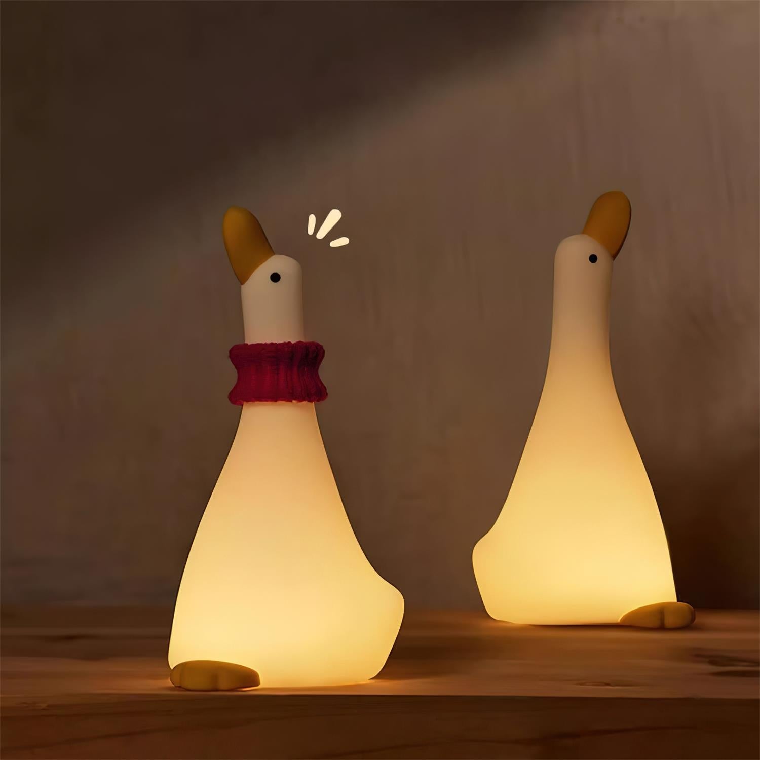 Nachtlicht Zaubergans - Taktiles Licht & beruhigendes Design