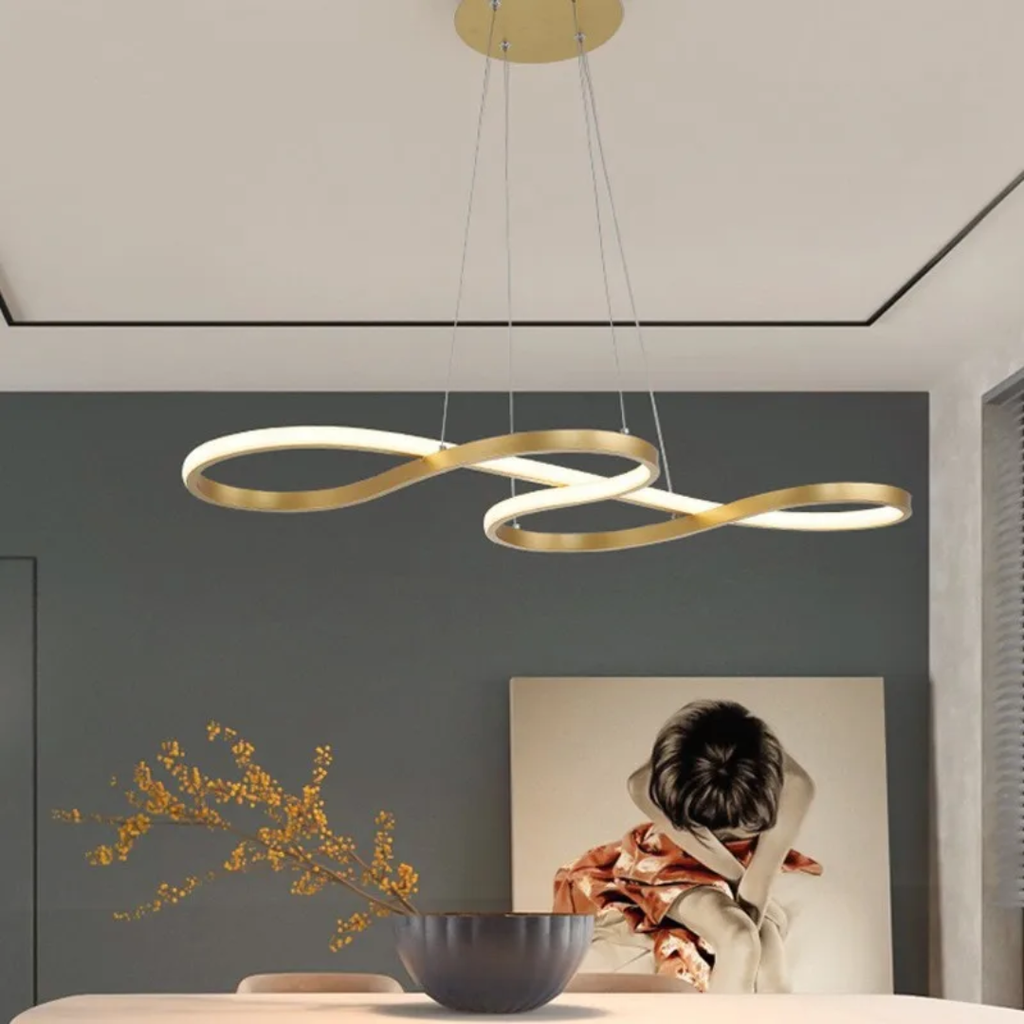 Moderne LED Hanglamp Met Ringen – Elegante En Futuristische Ontwerp 