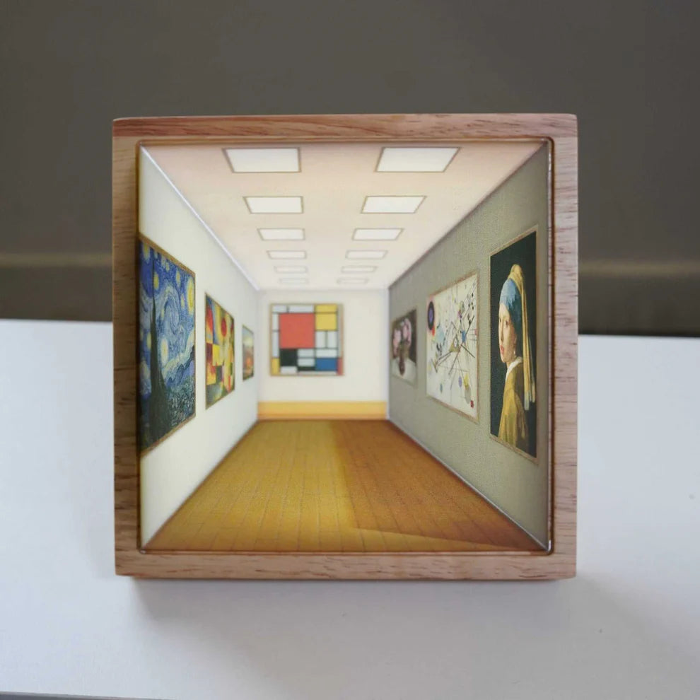 Lampa Ścienna Dekoracyjna – Iluzja Wizualna 3D 