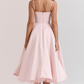 Lory | Abito Midi Spalline – Glamour Classico E Leggerezza 