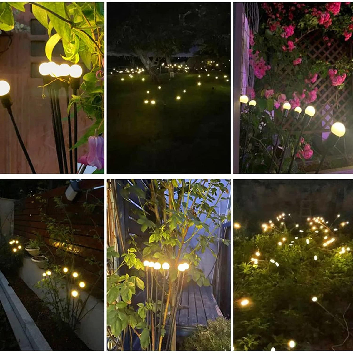 LED-lamper Lucioles Solenergi – Magisk stemning for hagen din 