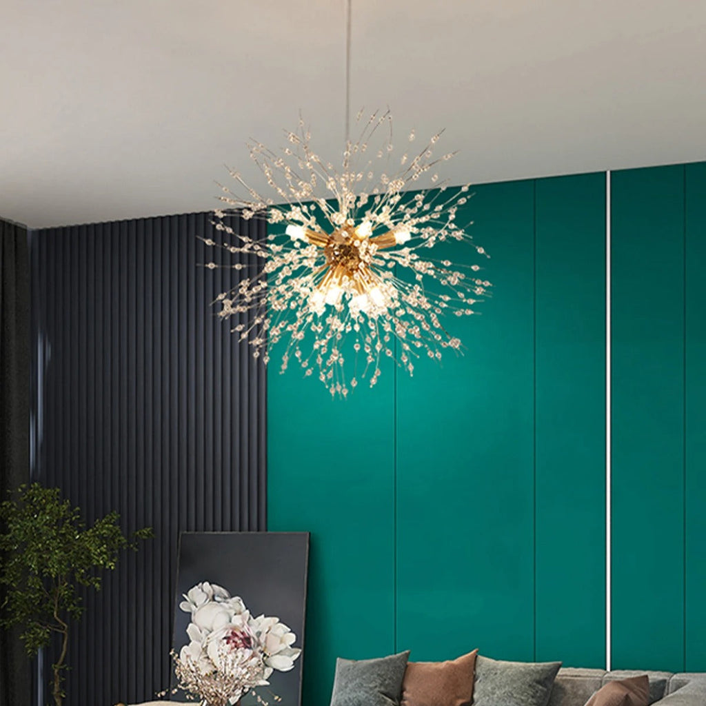 Lampadario in cristallo a sospensione – Eleganza e brillantezza senza tempo 
