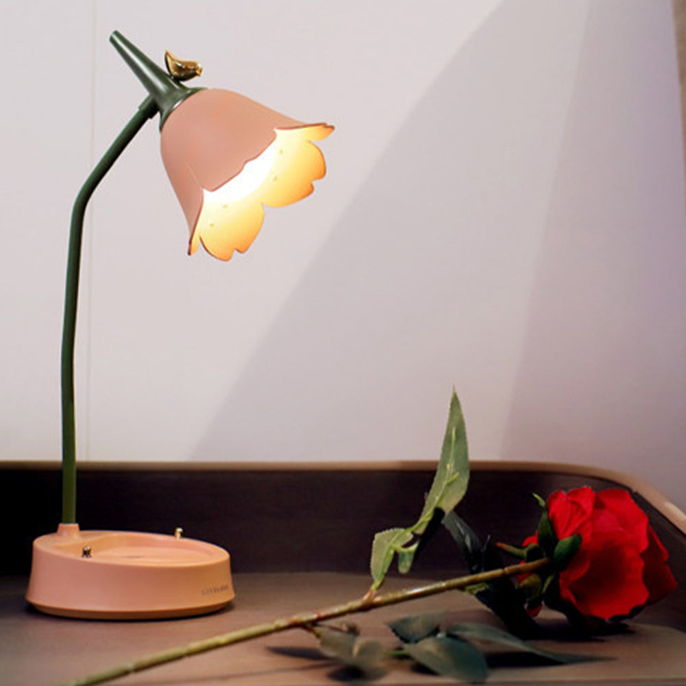 Lampada da Scrivania Fiore – Eleganza e Luce Morbida 