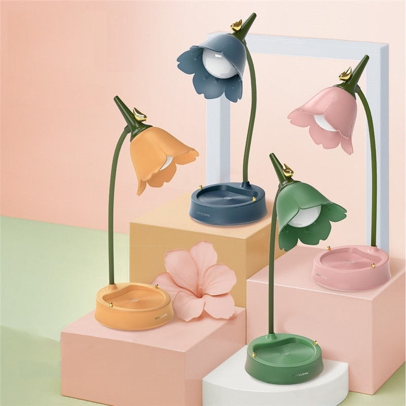 Lampada da Scrivania Fiore – Eleganza e Luce Morbida 