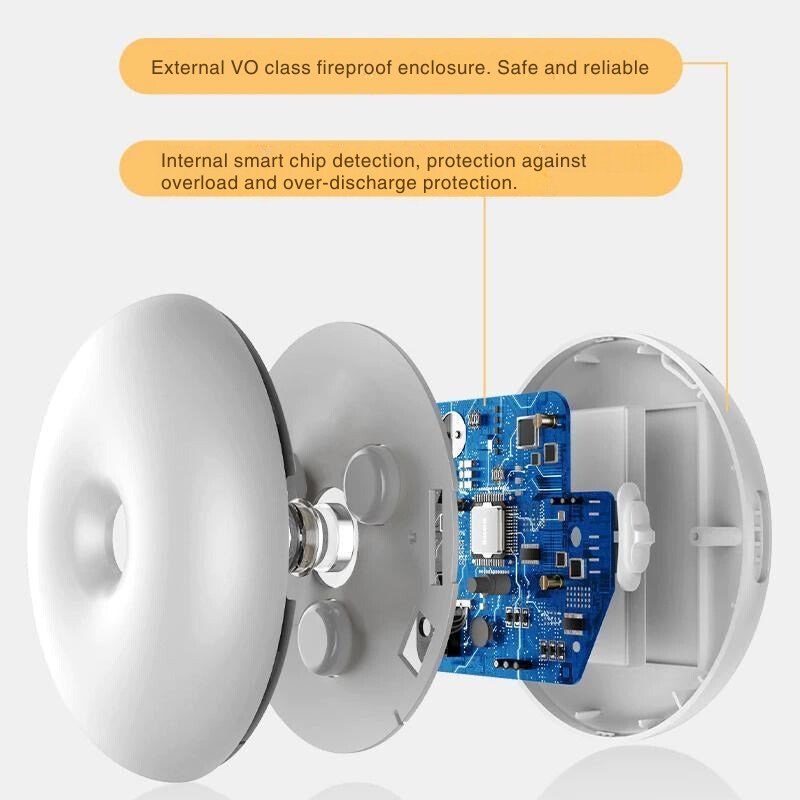 Oplys din vej uden besvær med den intelligente natlampe 