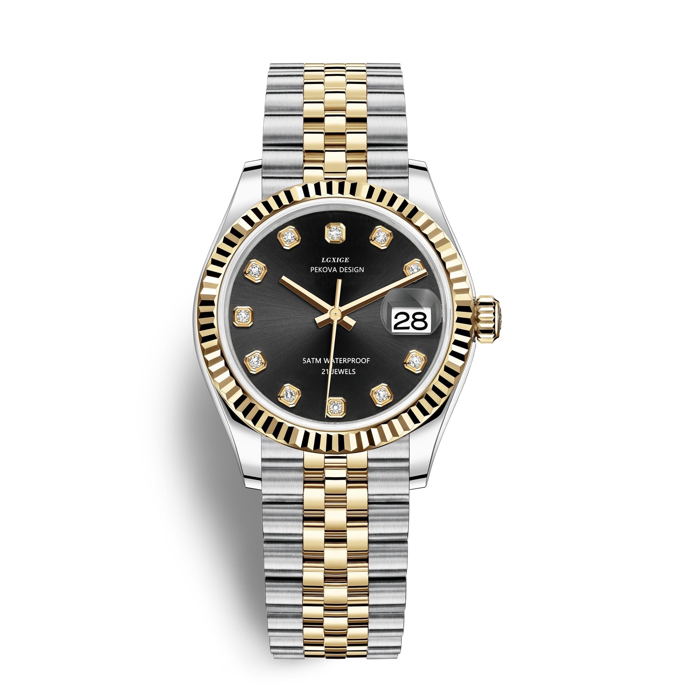 Reloj de pulsera clásico de acero inoxidable - Elegancia y fiabilidad para todos los días