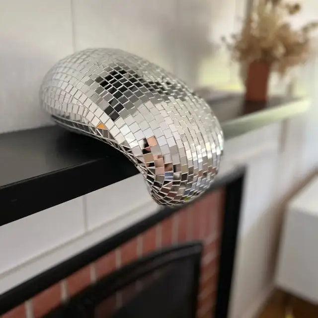 Schmelzende Disco-Kugel-Dekoration 