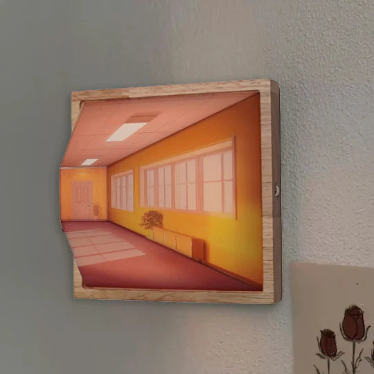 Aplica decorativă – Iluzie vizuală 3D 
