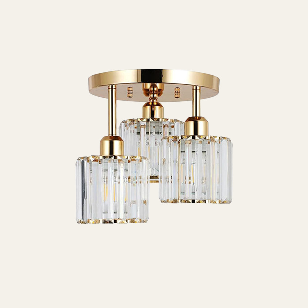 Semi-infelt taklampe – moderne eleganse og raffinert glans 