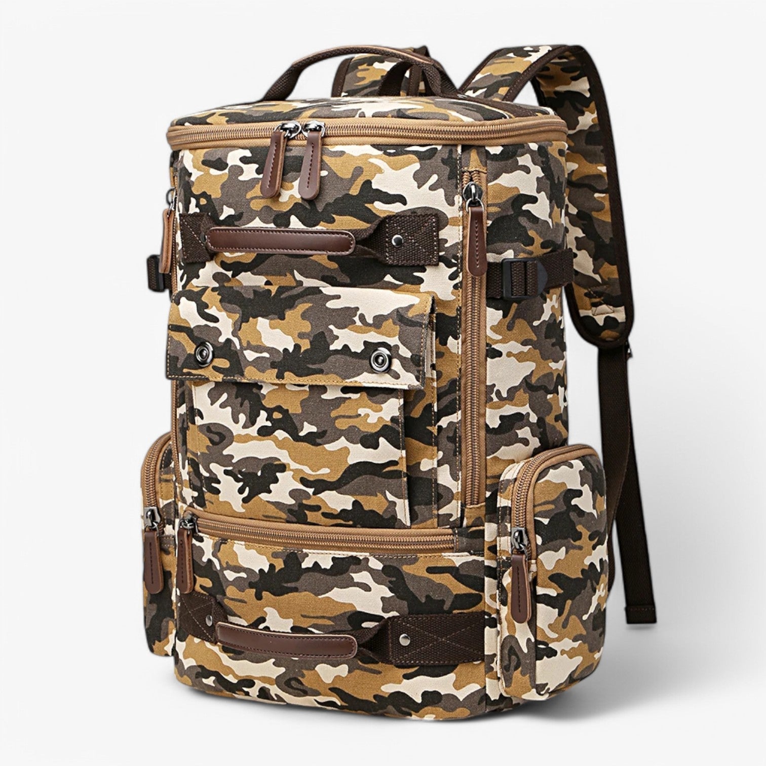 Zaino Vintage Con Scomparto Per Laptop 