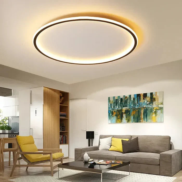 Round Ceiling Light – Warm Atmosphere and Scandinavian Elegance 