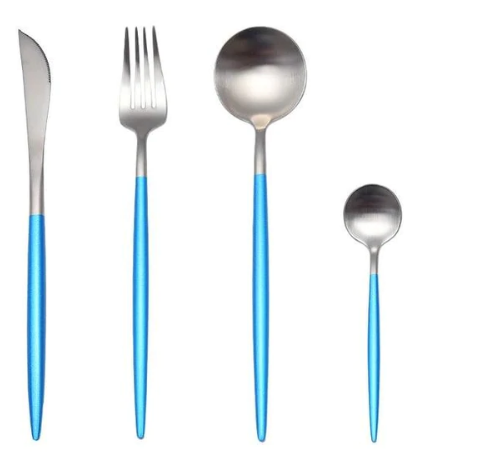 Set di Posate 24 Pezzi – Finitura Chic Per Tavola Raffinata 