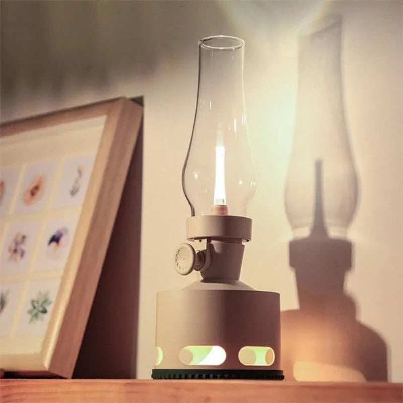 Retro LED-lantaarn – Elegante decoratieve verlichting 