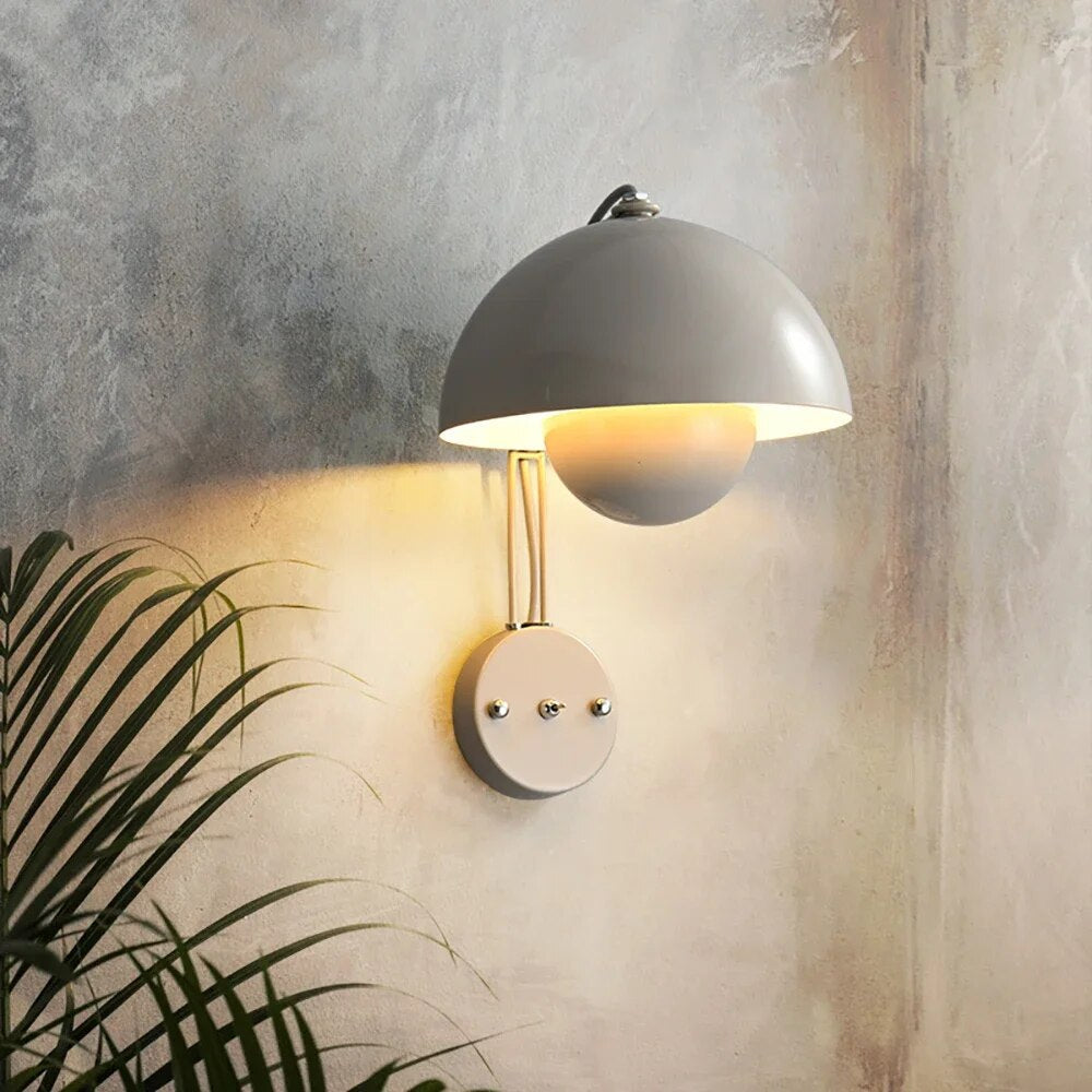 Candeeiro de parede iluminado - Iluminação elegante e um ambiente acolhedor