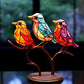 Adorno Decorativo – Aves Posadas Sobre Una Rama 