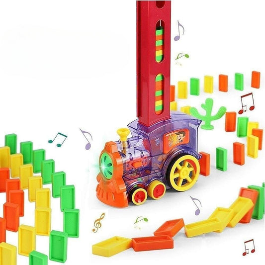 Treno Dominos Express – Gioco Ludico e Creativo per Bambini 