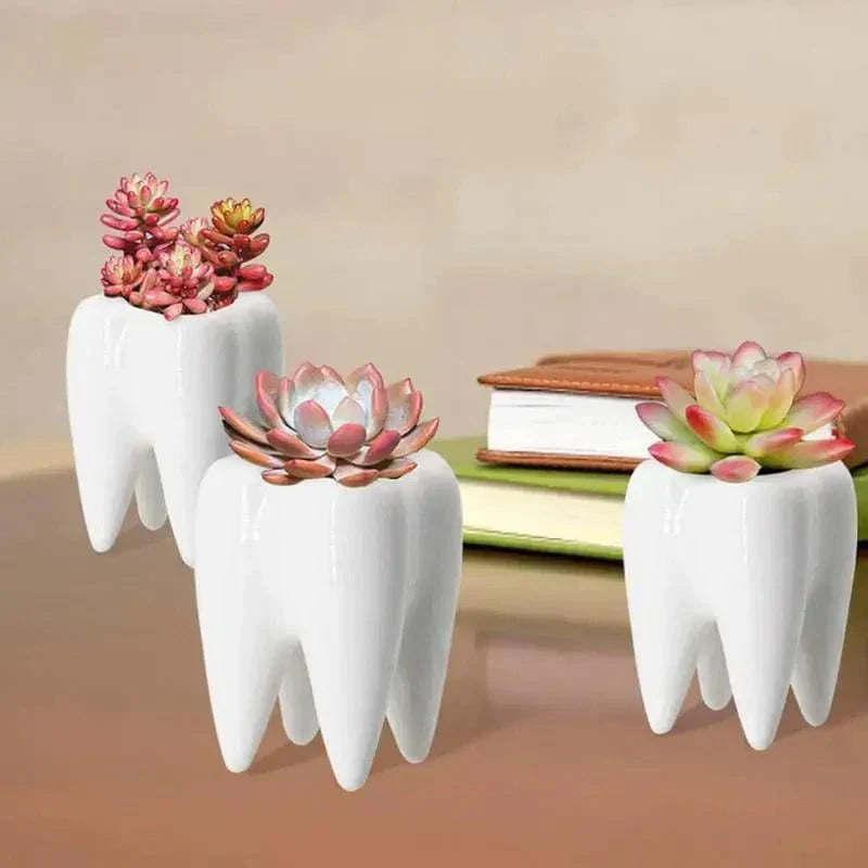 Wielofunkcyjny Wazon Dentystyczny z Ceramiki 