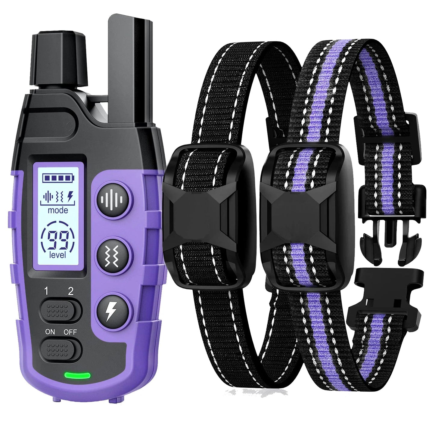 Collier De Dressage Télécommandé – Étanche, Rechargeable Et Portée 1000 m
