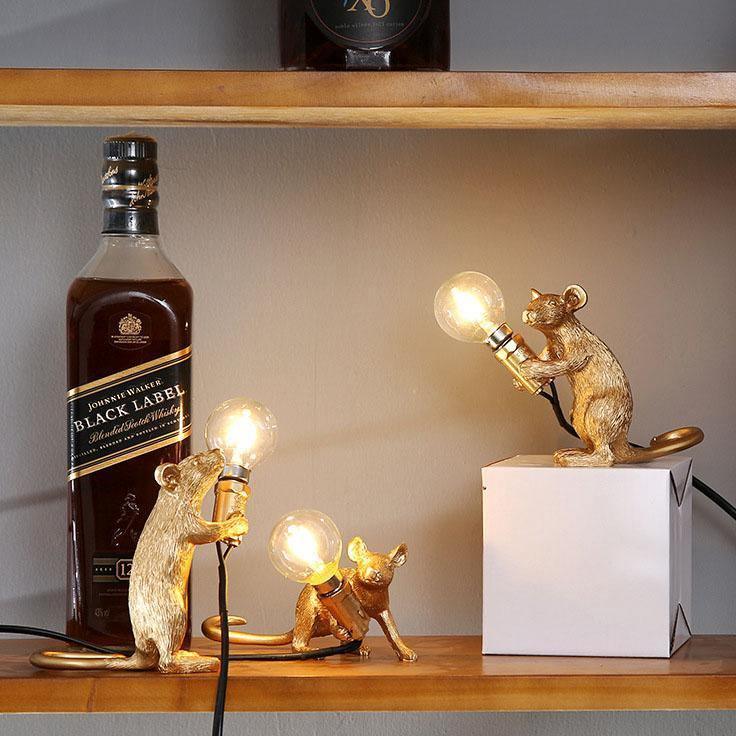 Tischlampe Maus – Originelle Dekoration und trendige Beleuchtung 