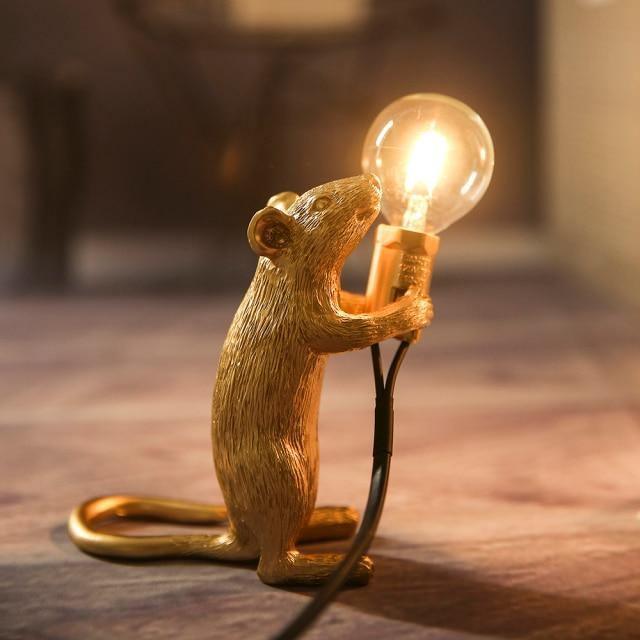 Tischlampe Maus – Originelle Dekoration und trendige Beleuchtung 